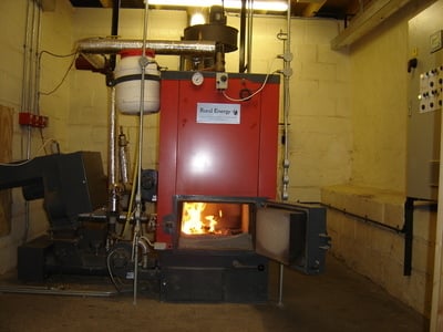 Wood boiler